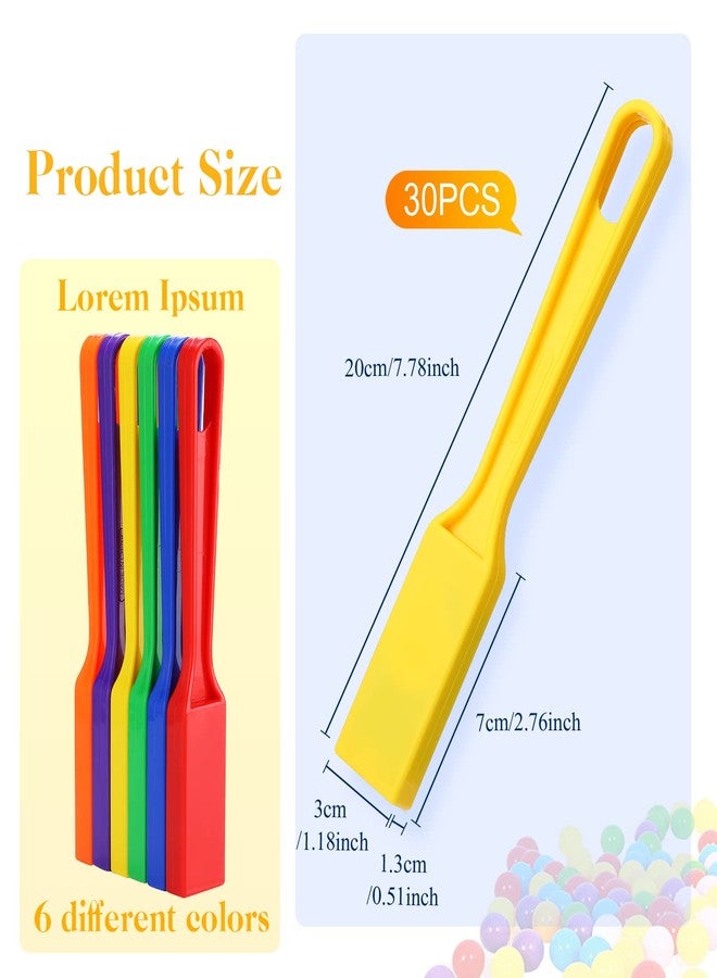 Jerify Set of 30 Magnetic Wands Magnetic Bingo Wands for Science Exploration, Observation Skills, Teaching Tool, Preschool Learning Toys, Homeschool Supplies, 6 Assorted Colors - Image 2